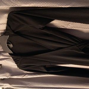 Black Wrap Dress Express 5/6